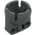 LEGO Dark Stone Gray Beam 3 with Large Ball Socket (65453 / 92911)