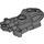 LEGO Dark Stone Gray Bionicle 3 x 5 x 2 Knee Shield (53543)