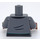 LEGO Dark Stone Gray Blaise Zabini with Gray Jumper Minifig Torso (973 / 76382)