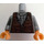 LEGO Gris Pierre Foncé Bodhi Rook Minifigurine Torse (973 / 76382)