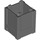LEGO Gris pierre foncé Boîte 2 x 2 x 2 Caisse (61780)