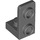 LEGO Dark Stone Gray Bracket 1 x 1 with 1 x 2 Plate Up (73825)