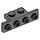 LEGO Dark Stone Gray Bracket 1 x 2 - 1 x 4 with Rounded Corners and Square Corners (28802)