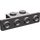 LEGO Gris pierre foncé Support 1 x 2 - 1 x 4 avec coins arrondis et coins carrés (28802)