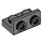 LEGO Dark Stone Gray Bracket 1 x 2 with 1 x 2 Up (99780)