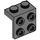 LEGO Dark Stone Gray Bracket 1 x 2 with 2 x 2 (21712 / 44728)