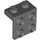 LEGO Dark Stone Gray Bracket 1 x 2 with 2 x 2 (21712 / 44728)