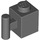 LEGO Gris pierre foncé Brique 1 x 1 avec Manipuler (2921 / 28917)