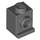 LEGO Dark Stone Gray Brick 1 x 1 with Headlight (4070 / 30069)