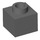 LEGO Dark Stone Gray Brick 1 x 1 x 0.7 (86996)