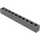 LEGO Dunkles Steingrau Stein 1 x 10 (6111)