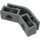 LEGO Gris pierre foncé Brique 1 x 2 Double Angled avec Bumper Titulaire avec devant fermé (2991)