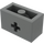 LEGO Gris pierre foncé Brique 1 x 2 avec Essieu Trou (ouverture &#039;+&#039; et tube inférieur) (31493 / 32064)