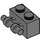 LEGO Dark Stone Gray Brick 1 x 2 with Handle (30236)