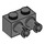 LEGO Dark Stone Gray Brick 1 x 2 with Pins (30526 / 53540)
