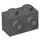 LEGO Gris pierre foncé Brique 1 x 2 avec Goujons sur Une Côté (11211)
