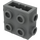 LEGO Dunkles Steingrau Backstein 1 x 2 x 1.6 mit Seite und Ende Bolzen (67329)