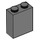 LEGO Dark Stone Gray Brick 1 x 2 x 2 with Inside Stud Holder (3245)