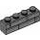 LEGO Dunkles Steingrau Backstein 1 x 4 mit Embossed Bricks (15533)