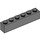LEGO Dark Stone Gray Brick 1 x 6 (3009)