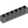 LEGO Dark Stone Gray Brick 1 x 6 with Holes (3894)