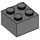 LEGO Gris pierre foncé Brique 2 x 2 (3003 / 6223)