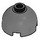 LEGO Dark Stone Gray Brick 2 x 2 Round with Dome Top (Hollow Stud, Axle Holder) (3262 / 30367)