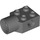 LEGO Dark Stone Gray Brick 2 x 2 with Hole and Rotation Joint Socket (48169 / 48370)