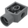 LEGO Dark Stone Gray Brick 2 x 2 with Hole and Rotation Joint Socket (48169 / 48370)