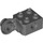 LEGO Dark Stone Gray Brick 2 x 2 with Hole, Half Rotation Joint Ball Vertical (48171 / 48454)