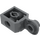 LEGO Dunkles Steingrau Backstein 2 x 2 mit Loch, Hälfte Rotation Joint Ball Vertikale (48171 / 48454)