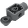 LEGO Dark Stone Gray Brick 2 x 2 with Horizontal Rotation Joint and Socket (47452)