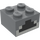 LEGO Gris pierre foncé Brique 2 x 2 avec Minecraft Furnace (3003 / 19182)
