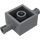 LEGO Dark Stone Gray Brick 2 x 2 with Pins and Axlehole (30000 / 65514)