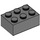 LEGO Dark Stone Gray Brick 2 x 3 (3002)