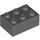 LEGO Gris pierre foncé Brique 2 x 3 (3002)