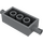 LEGO Dark Stone Gray Brick 2 x 4 with Pins (6249 / 65155)
