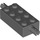 LEGO Dark Stone Gray Brick 2 x 4 with Pins (6249 / 65155)