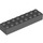 LEGO Dark Stone Gray Brick 2 x 8 (3007 / 93888)