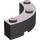 LEGO Dark Stone Gray Brick 4 x 4 Round Corner (Wide with 3 Studs) (48092 / 72140)