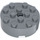 LEGO Gris pierre foncé Brique 4 x 4 Rond avec Trou (87081)