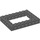 LEGO Dark Stone Gray Brick 6 x 8 with Open Center 4 x 6 (1680 / 32532)