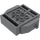 LEGO Dark Stone Gray Car Base 4 x 5 with 2 Seats (30149)