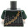 LEGO Dunkles Steingrau Kette Mail Torso mit Gürtel (76382 / 88585)