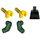 LEGO Dark Stone Gray Chain Mail Torso with Belt (76382 / 88585)