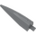 LEGO Mørk stengrå Klo 1 x 4 x 1 med Shaft (11089)