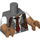 LEGO Dark Stone Gray Commissioner Gordon Minifig Torso (973 / 16360)