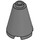 LEGO Dark Stone Gray Cone 2 x 2 x 2 (Open Stud) (3942 / 14918)