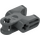 LEGO Dark Stone Gray Connector 2 x 3 with Ball Socket and Smooth Sides and Rounded Edges (93571)