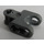 LEGO Dark Stone Gray Connector 2 x 3 with Ball Socket and Smooth Sides and Rounded Edges (93571)